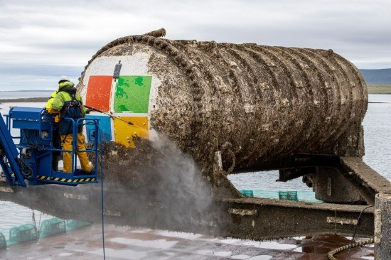 MS가 실험 중인 해저 데이터센터 '프로젝트 나틱'