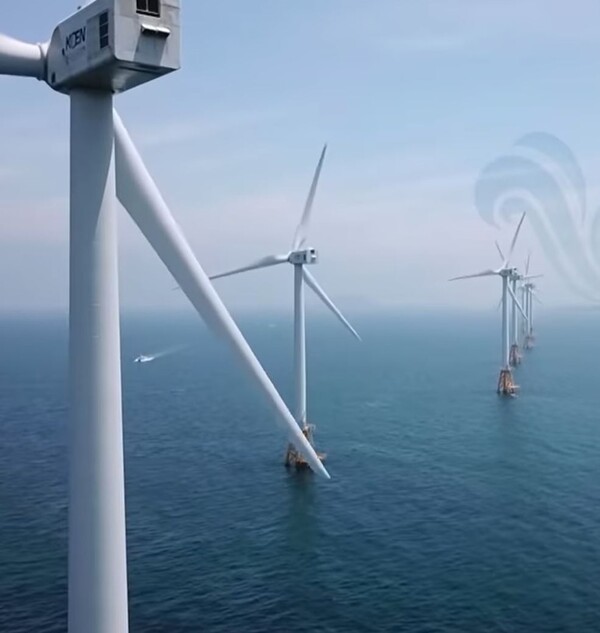 해상풍력단지(자료사진=산업부)