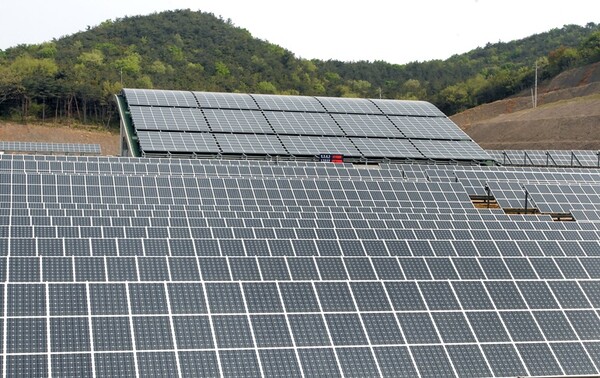 1000kW급 인천시 영흥태양광 발전소(자료사진=산업부)