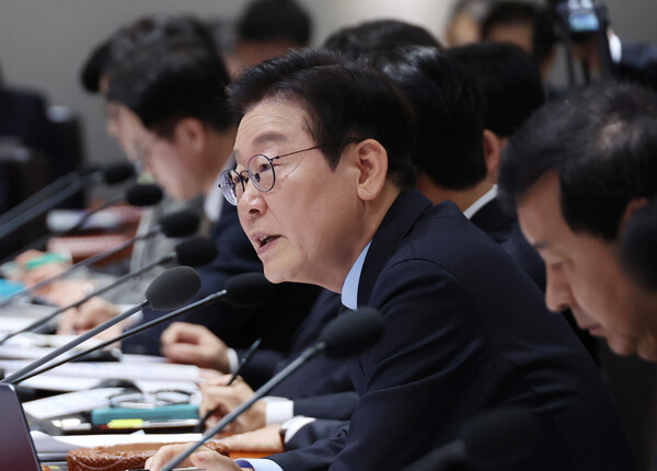 이재명 대통령이 11일 용산 대통령실에서 열린 국무회의에서 발언하고 있다 (사진=연합뉴스)