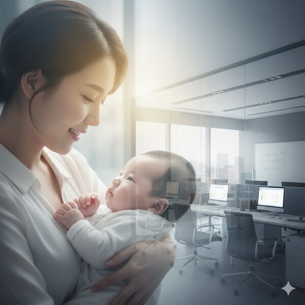  경력단절 여성 이미지(AI생성 이미지)