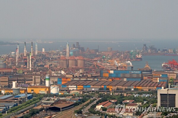 포스코 포항제철소. (사진=연합뉴스)