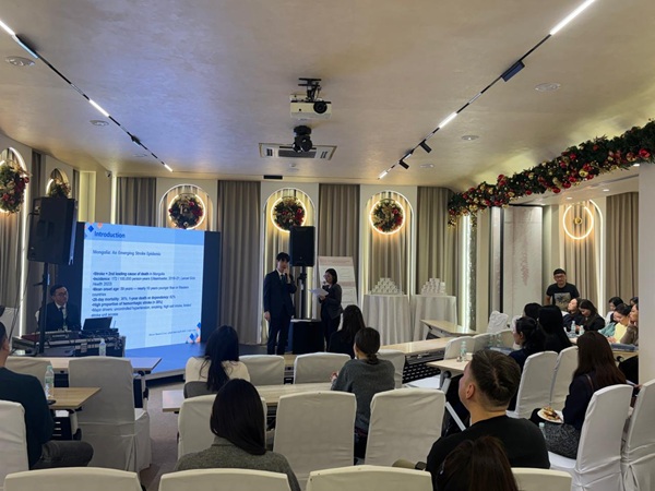 한국유나이티드제약은 클라빅신듀오캡슐의 몽골 시장 론칭을 위해 현지 의료진을 대상으로 세미나를 개최했다. (사진=한국유나이티드제약 )